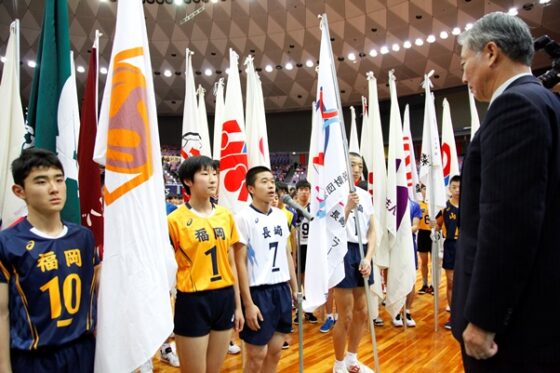 JOCジュニアオリンピックカップ 第29回全国都道府県対抗中学バレーボール大会が開幕