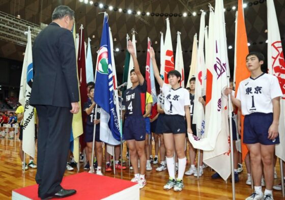 中学生の都道府県代表が熱戦　JOCカップ大阪で開幕