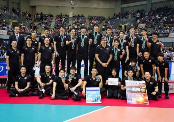 第21回アジア男子バレーボール選手権大会 龍神NIPPONは準優勝