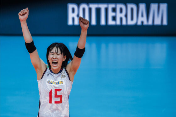 オランダにストレート勝利で準々決勝へ　2022女子世界選手権第2次ラウンド最終戦