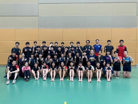 U19・U21女子日本代表候補　合同強化合宿を実施