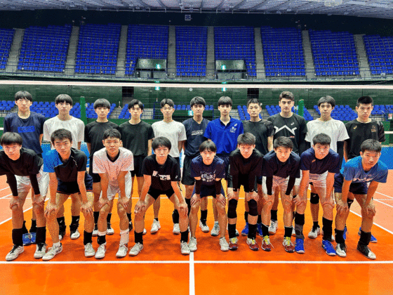 男子U18日本代表候補が2回目の強化合宿を実施
