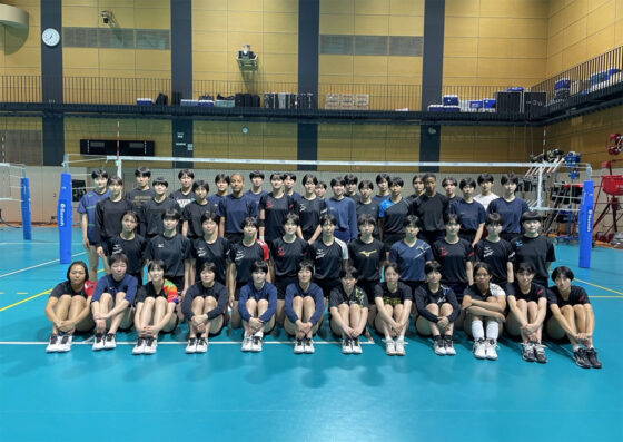 女子U18、U20日本代表候補が合同強化合宿を実施